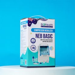 Bao bì góc trái máy xông khí dung BioHealth NEB BASIC